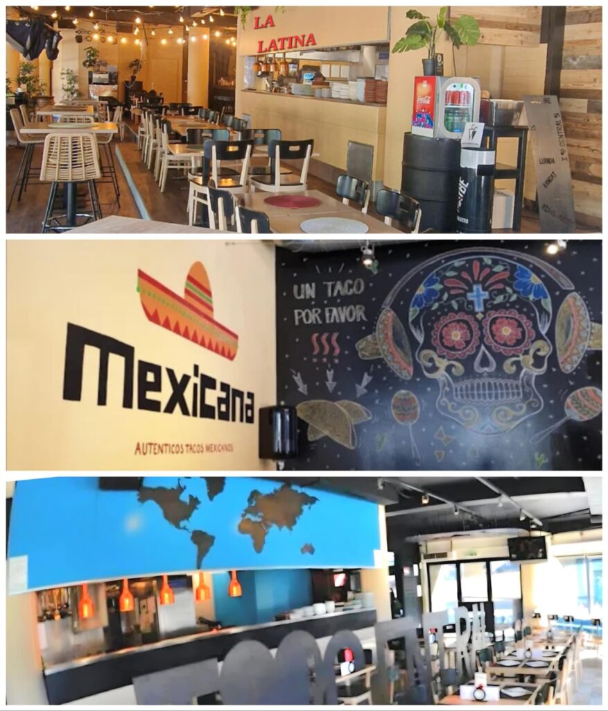 Rénovation: Peinture restaurant Mexicana & La-Latina, Lausanne (Rue Centrale)